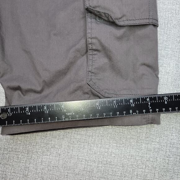 BC Clothing Men Cargo  Performance Shorts M x30 Black Convertible - Picture 9 of 11